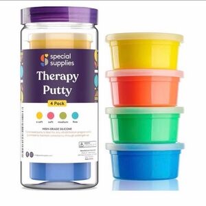 Therapy Putty 4 Pack - Multicolor
